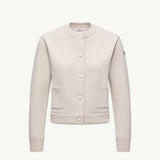 Padded Wool Cardigan