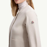 Padded Wool Cardigan