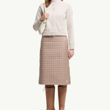 Padded Wool Cardigan