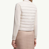 Padded Wool Cardigan