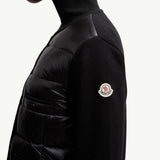 Padded Wool Cardigan