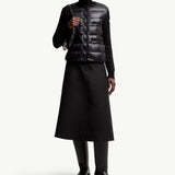 Padded Wool Cardigan