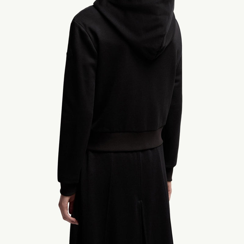 Padded Cotton Zip-Up Hoodie