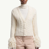Alpaca Blend V-Neck Cardigan