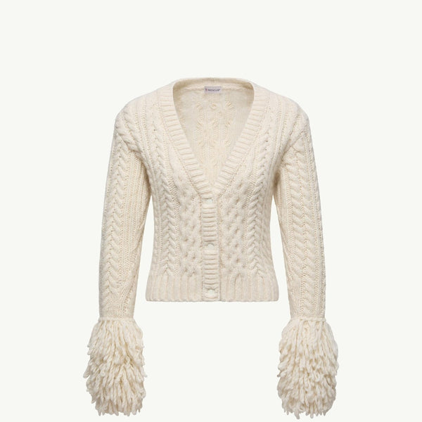 Alpaca Blend V-Neck Cardigan