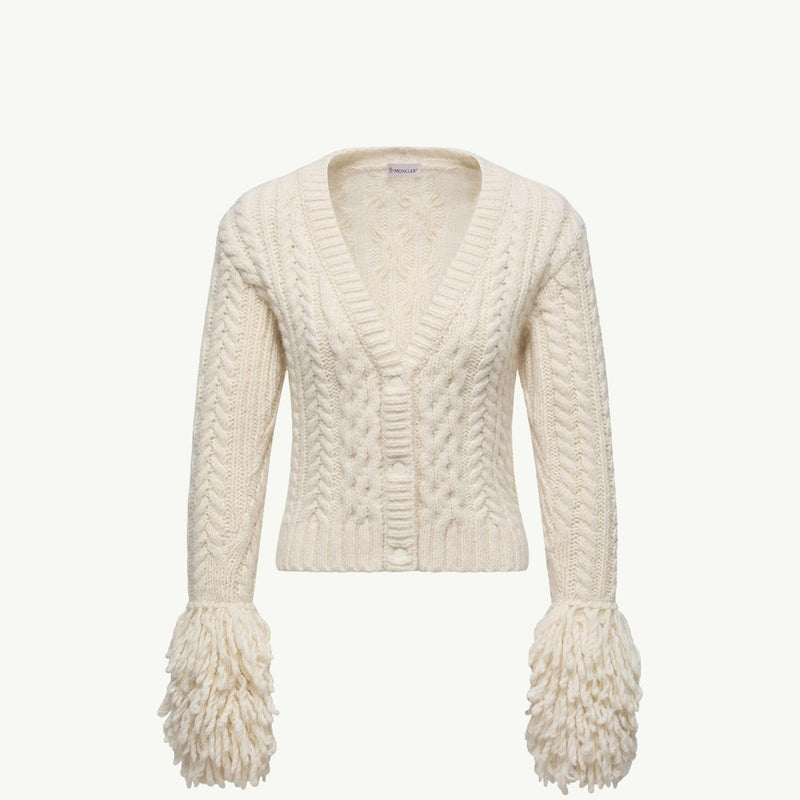 Alpaca Blend V-Neck Cardigan