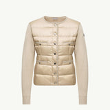 Padded Wool Cardigan
