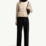 Padded Wool Cardigan