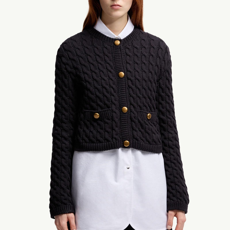 Cotton Blend Cardigan