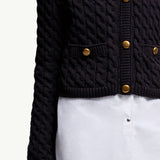 Cotton Blend Cardigan