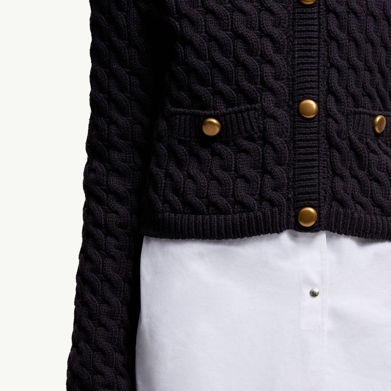 Cotton Blend Cardigan