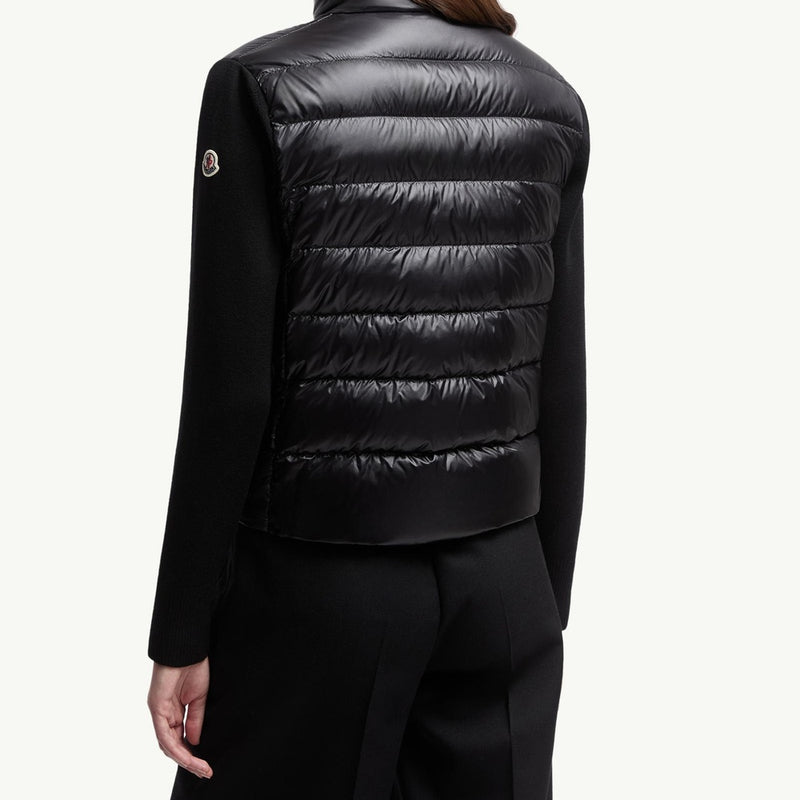 Padded Wool Cardigan