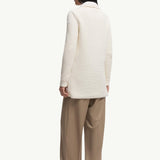 Wool & Cashmere Padded Cardigan