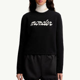 Embroidered Logo Wool & Cashmere Sweater