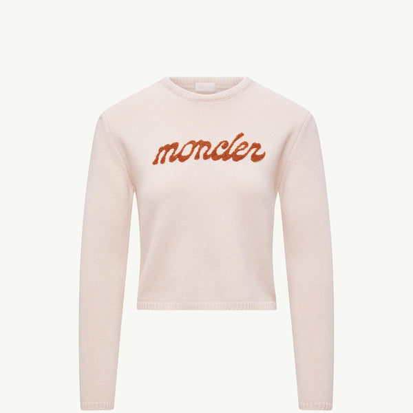 Embroidered Logo Wool & Cashmere Sweater