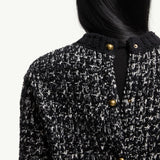 Fringe-Trim Wool Blend Jumper