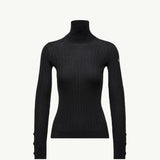 Wool & Cashmere Polo Neck Jumper