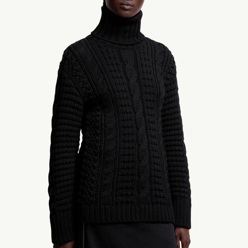 Moncler x EE72 by Edward Enninful Wool Turtleneck Jumper