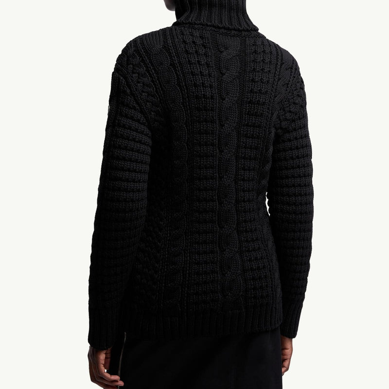 Moncler x EE72 by Edward Enninful Wool Turtleneck Jumper