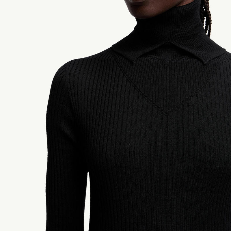 Moncler x EE72 by Edward Enninful Wool Turtleneck Jumper