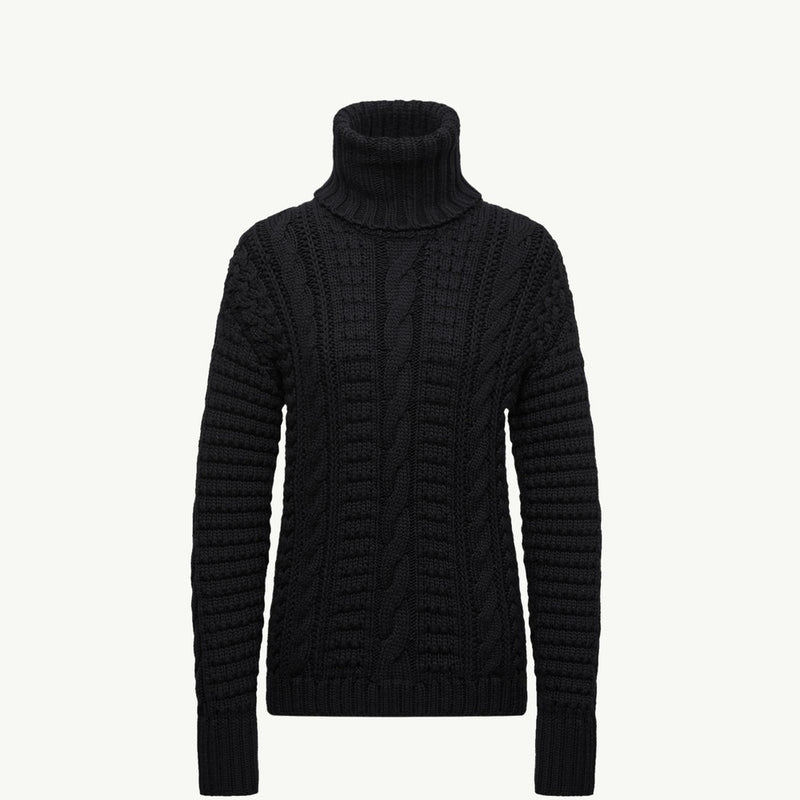 Moncler x EE72 by Edward Enninful Wool Turtleneck Jumper