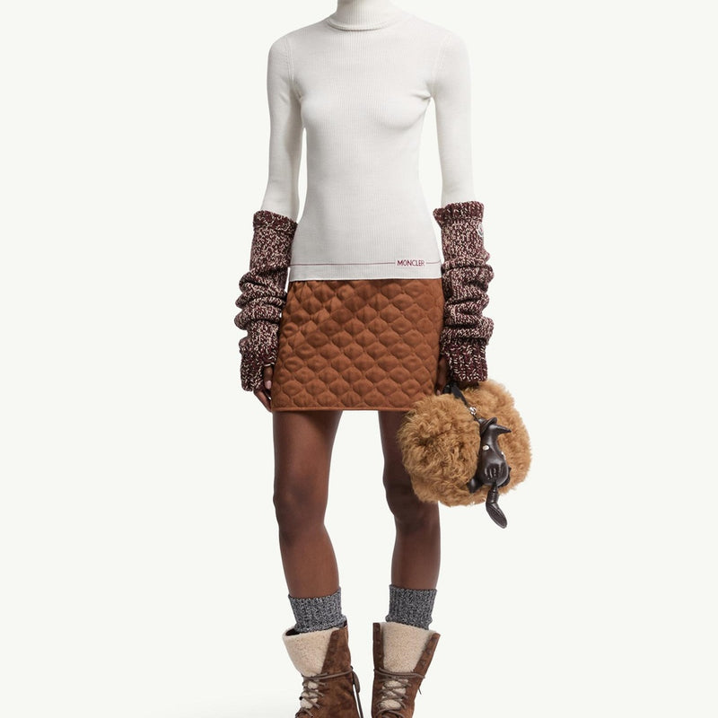 Logo Wool Polo Neck Jumper