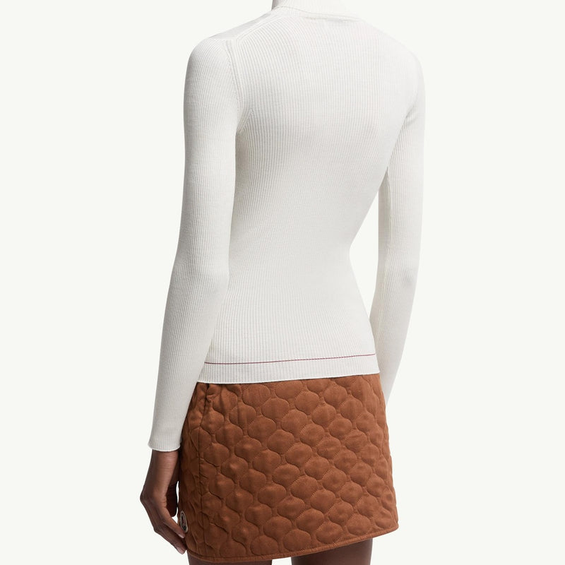 Logo Wool Polo Neck Jumper