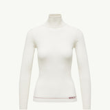 Logo Wool Polo Neck Jumper