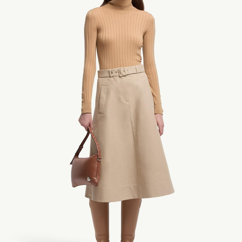 Wool & Cashmere Polo Neck Jumper