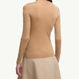 Wool & Cashmere Polo Neck Jumper