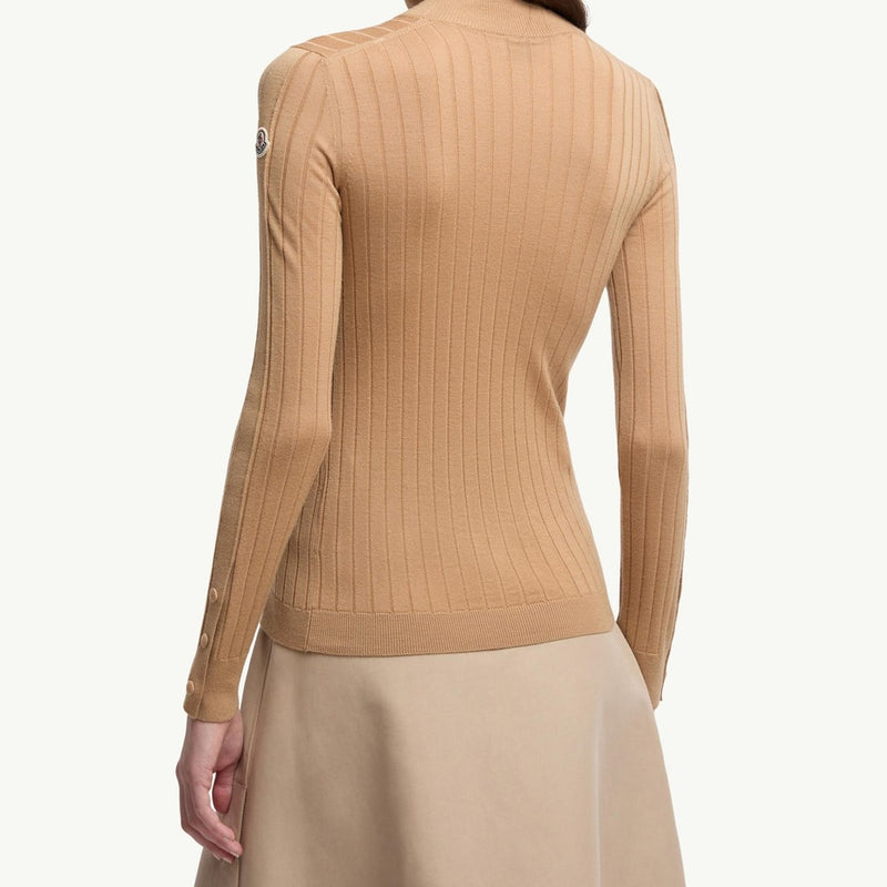 Wool & Cashmere Polo Neck Jumper