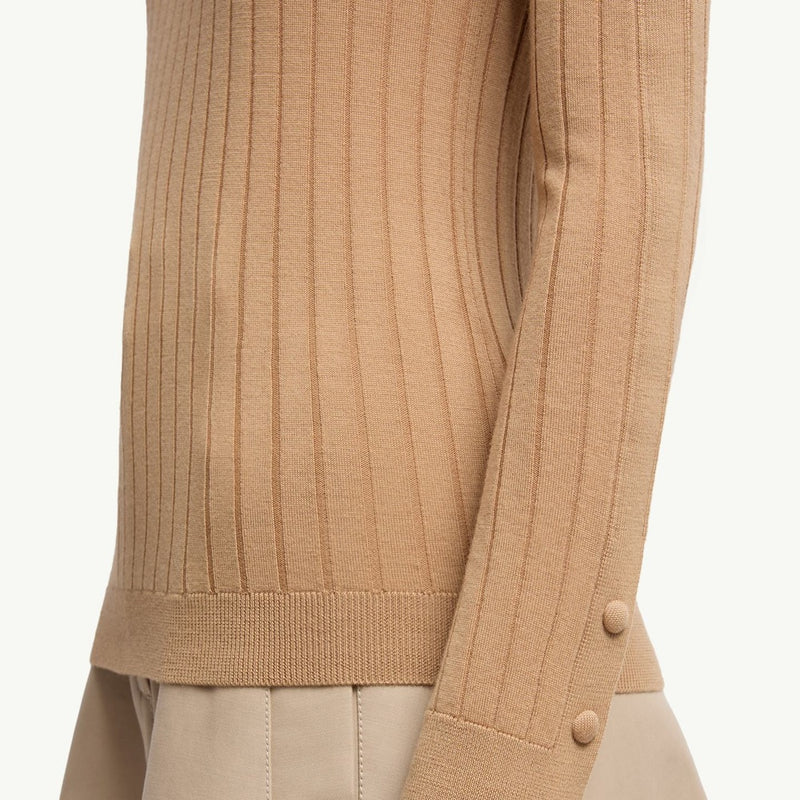 Wool & Cashmere Polo Neck Jumper