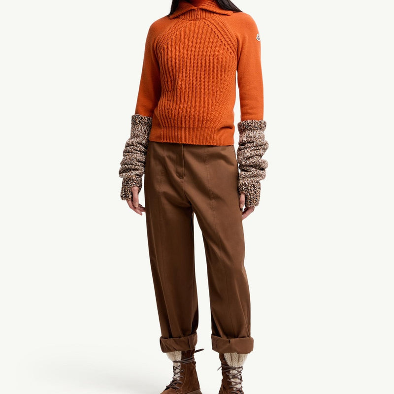 Wool & Cashmere High Collar Jumper