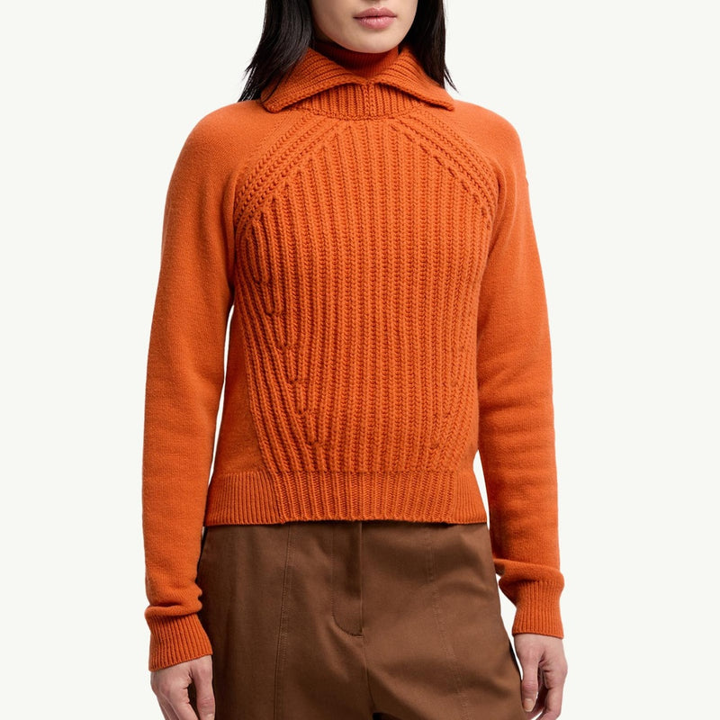 Wool & Cashmere High Collar Jumper