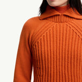 Wool & Cashmere High Collar Jumper