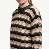 Wool & Alpaca Blend Striped jumper