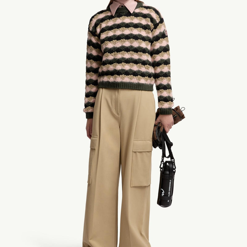 Wool & Alpaca Blend Striped jumper