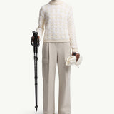 Wool & Alpaca Blend Striped jumper