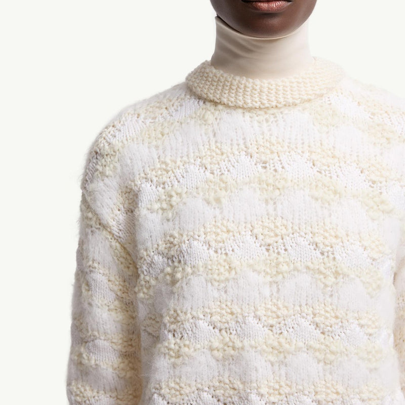 Wool & Alpaca Blend Striped jumper