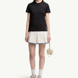 Beaded Logo Cotton T-Shirt