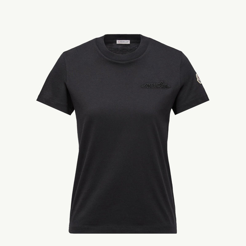 Teddy Logo Cotton T-Shirt