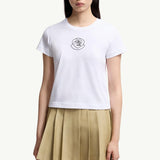 Embroidered Heart Logo Cotton T-Shirt