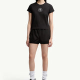 Embroidered Heart Logo Cotton T-Shirt