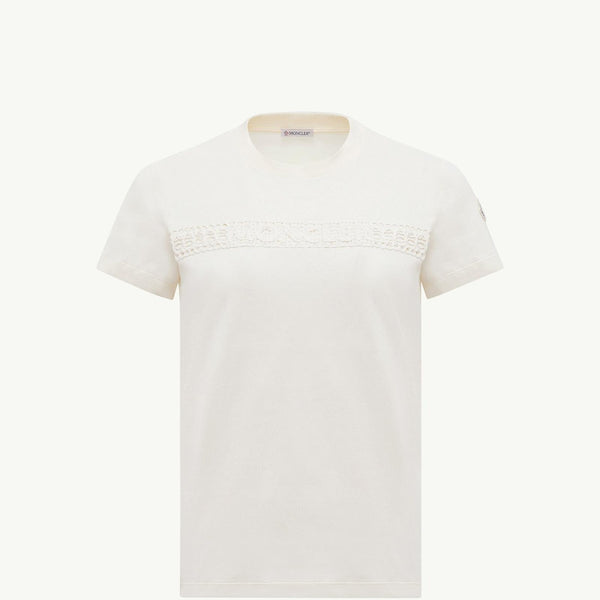 Embroidered Logo Cotton T-Shirt