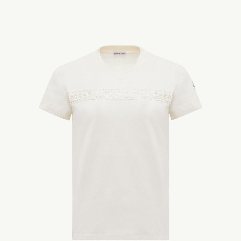 Embroidered Logo Cotton T-Shirt