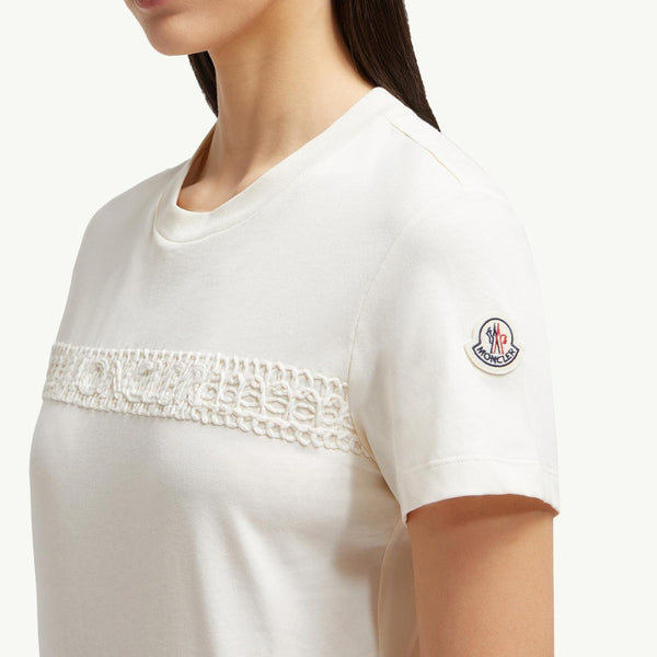 Embroidered Logo Cotton T-Shirt