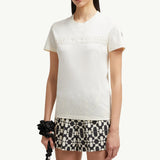 Embroidered Logo Cotton T-Shirt