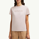 Embroidered Tonal Logo Cotton T-Shirt