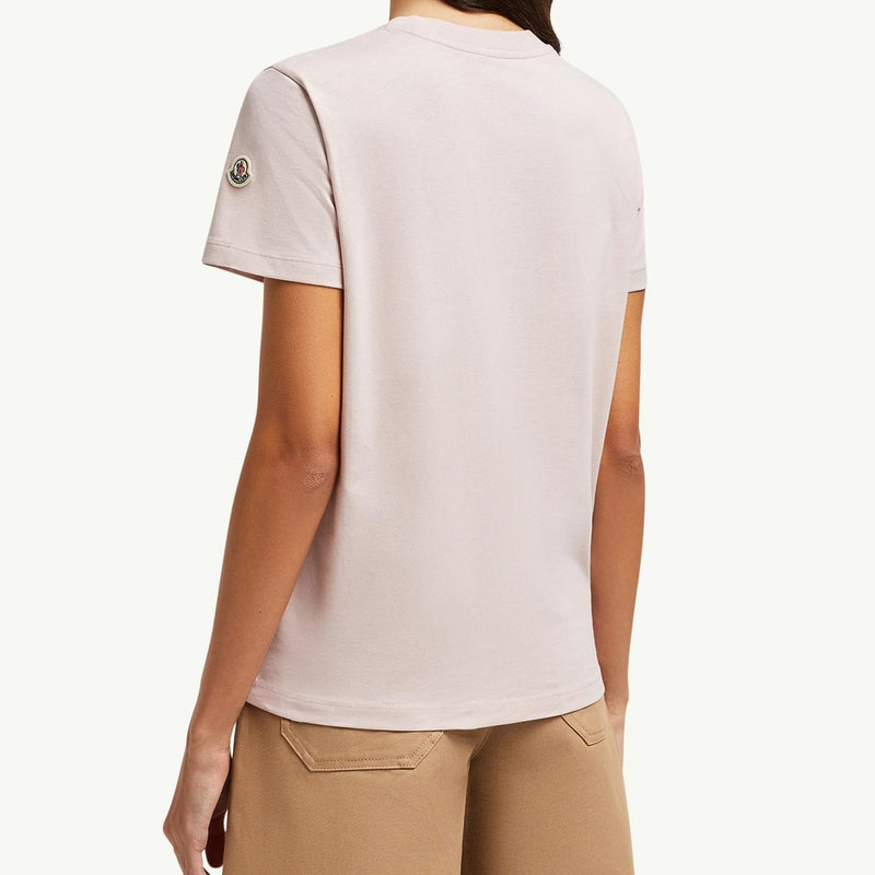 Embroidered Tonal Logo Cotton T-Shirt