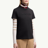 Embroidered Tonal Logo Cotton T-Shirt